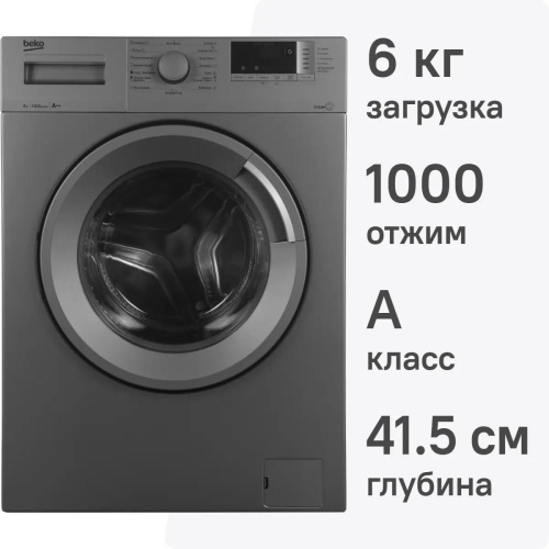 Стиральная машина Beko WSRE6512ZSS