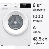 Стиральная машина Gorenje W1NHPI60SCS