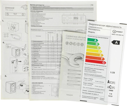 Cтиральная машина Indesit BWSA 7109 WWV фото 17