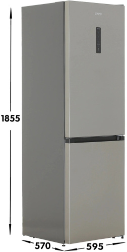 Холодильник Gorenje NRKP61EA2XL4 фото 6