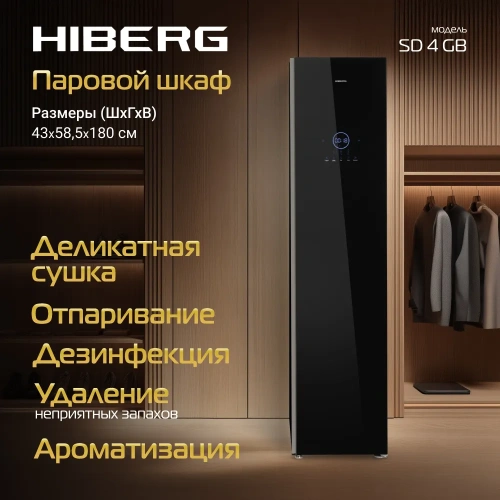 Паровой шкаф Hiberg SD 4GB фото 3