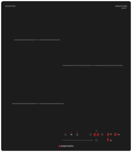Комплект встраиваемой техники Meferi Cristallo BK фото 6