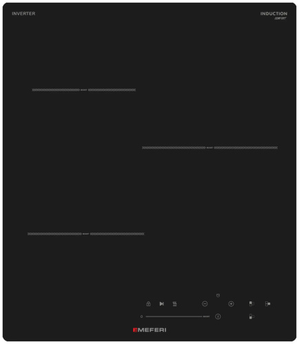 Комплект встраиваемой техники Meferi Cristallo WH фото 5