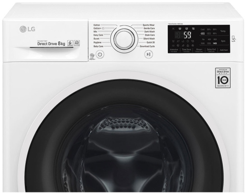 Стиральная машина LG F4J6TNP0W фото 6