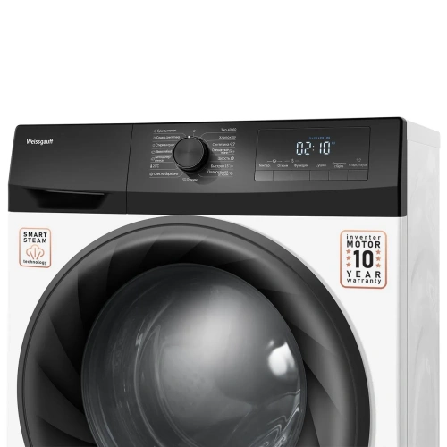 Стиральная машина с сушкой Weissgauff WMD 6148 DC Inverter Steam фото 6