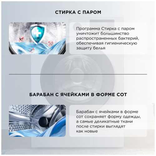 Стиральная машина TCL W-SF606W фото 13