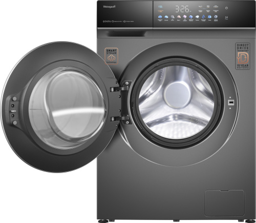 Стиральная машина Weissgauff WM 62210 Direct Drive Touch Inverter Steam Grey фото 5