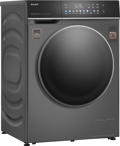 Стиральная машина Weissgauff WM 62210 Direct Drive Touch Inverter Steam Grey фото 6