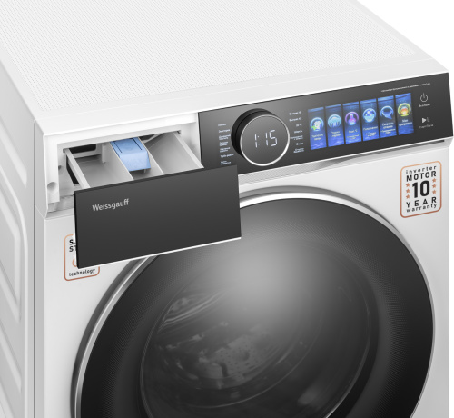 Стиральная машина Weissgauff WM 777 Color Touch Inverter Steam фото 10