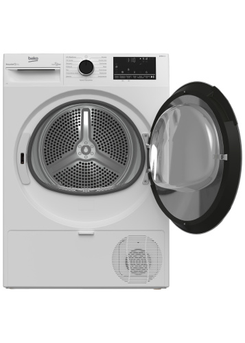 Комплект стиральная и сушильная машина Beko B3WFR572WB + B3T47238 фото 11