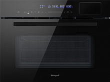 Электрический духовой шкаф Weissgauff OEMS 459 PDB Black Edition