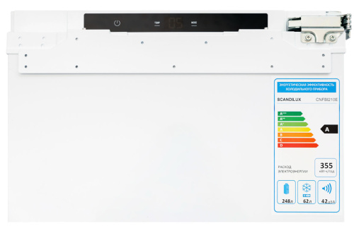 Встраиваемый холодильник Scandilux CNFBI210E фото 28