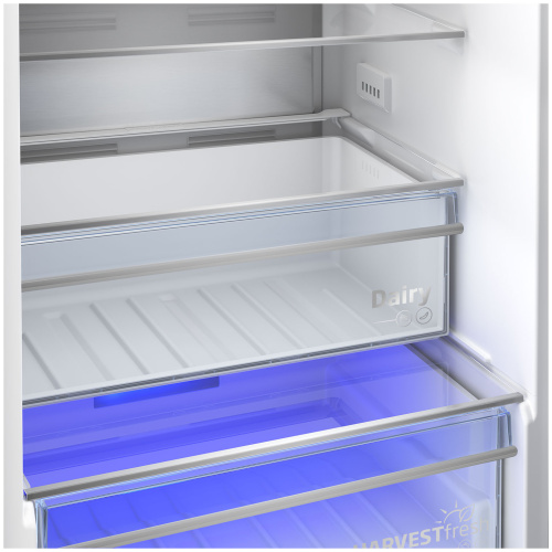 Встраиваемый двухкамерный холодильник Beko BCNA306E3S фото 4