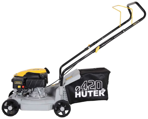 Газонокосилка бензиновая Huter GLM-420LT Grey фото 6