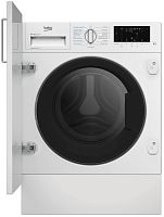 Встраиваемая стиральная машина Beko BI3DBT8841 W белая