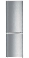 Двухкамерный холодильник Liebherr CUele 3331-26 001 серебристый