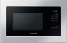 Встраиваемая микроволновая печь СВЧ Samsung MS23A7013AT/BW, нержавеющая сталь