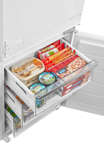 Встраиваемый двухкамерный холодильник Midea MDRE414FGE01 фото 10