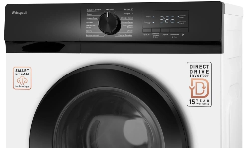 Стиральная машина Weissgauff WM 61212 Direct Drive Inverter Steam фото 4